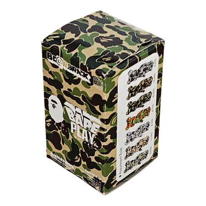 Bearbrick BAPE Play Camo Series 2 Blindbox 100% schräg