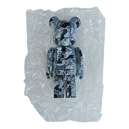 Bearbrick BAPE Play Camo Series 2 Blue Type-1 100% Rückseite