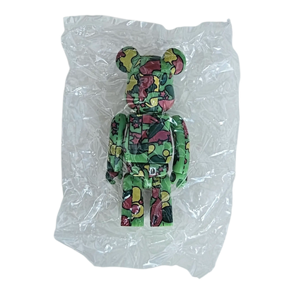 Bearbrick BAPE Play Camo Series 2 Crazy/Mix 100% Rückseite