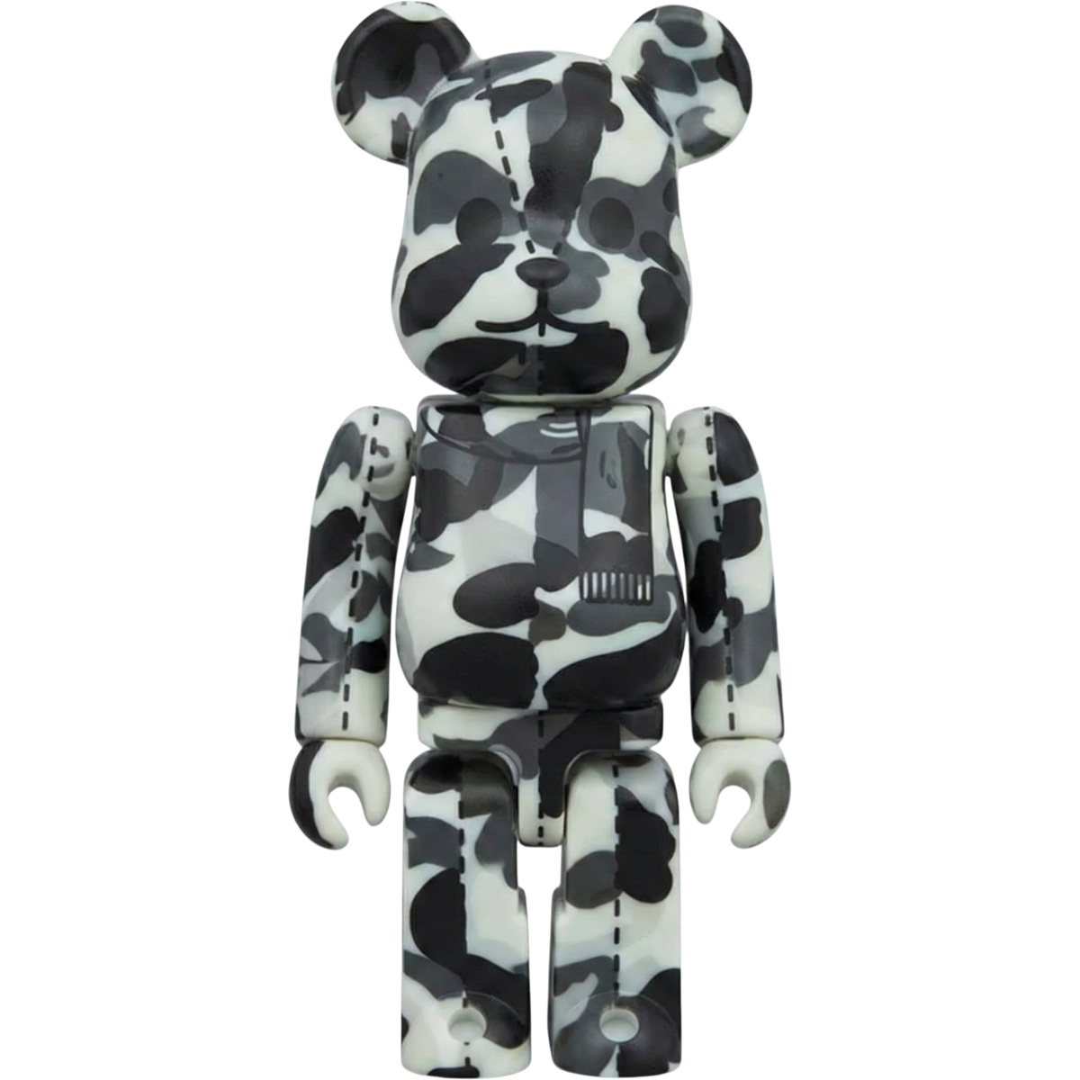 Bearbrick BAPE Play Camo Series 2 Green Type-2 100% Bild