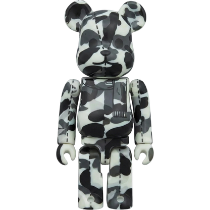 Bearbrick BAPE Play Camo Series 2 Green Type-2 100% Bild