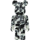 BE@RBRICK BAPE Play Camo Series 2 Green Type-2 (100%)