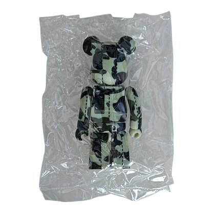 Bearbrick BAPE Play Camo Series 2 Green Type-2 100% Rückseite
