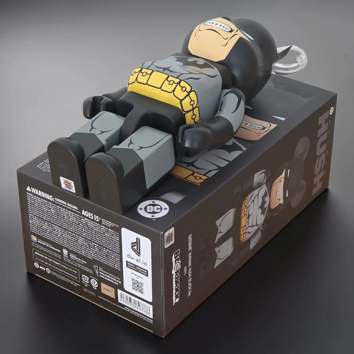 BE@RBRICK Batman [Batman: Hush Black Version] 400% | MyBearBrick.de