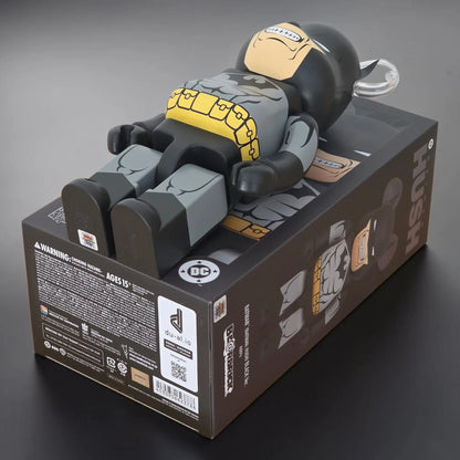 Bearbrick Batman [Batman: Hush Black Version] 400% Echtheitsmerkmale