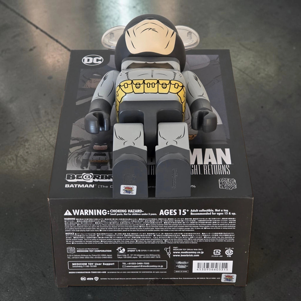 Bearbrick Batman [Batman: The Dark Knight Returns] 100%+400% Echtheitsmerkmale