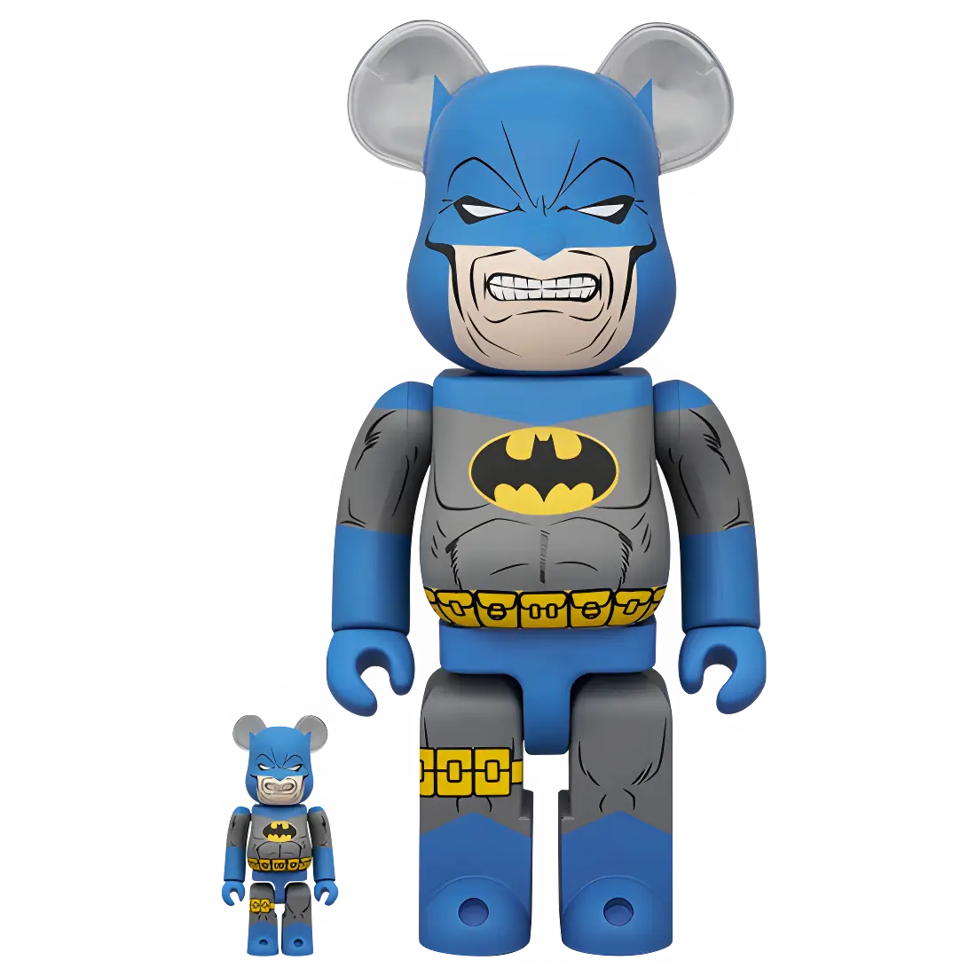 BE@RBRICK Batman TDKR Blue 100%+400% | MyBearBrick.de