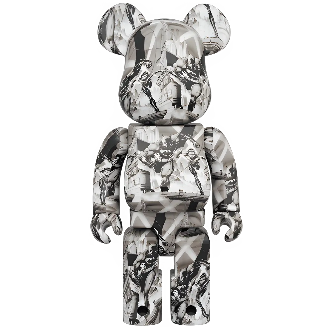 Bearbrick Batman: Hush Pencil Art Version 100%+400% Herstellerbild 3