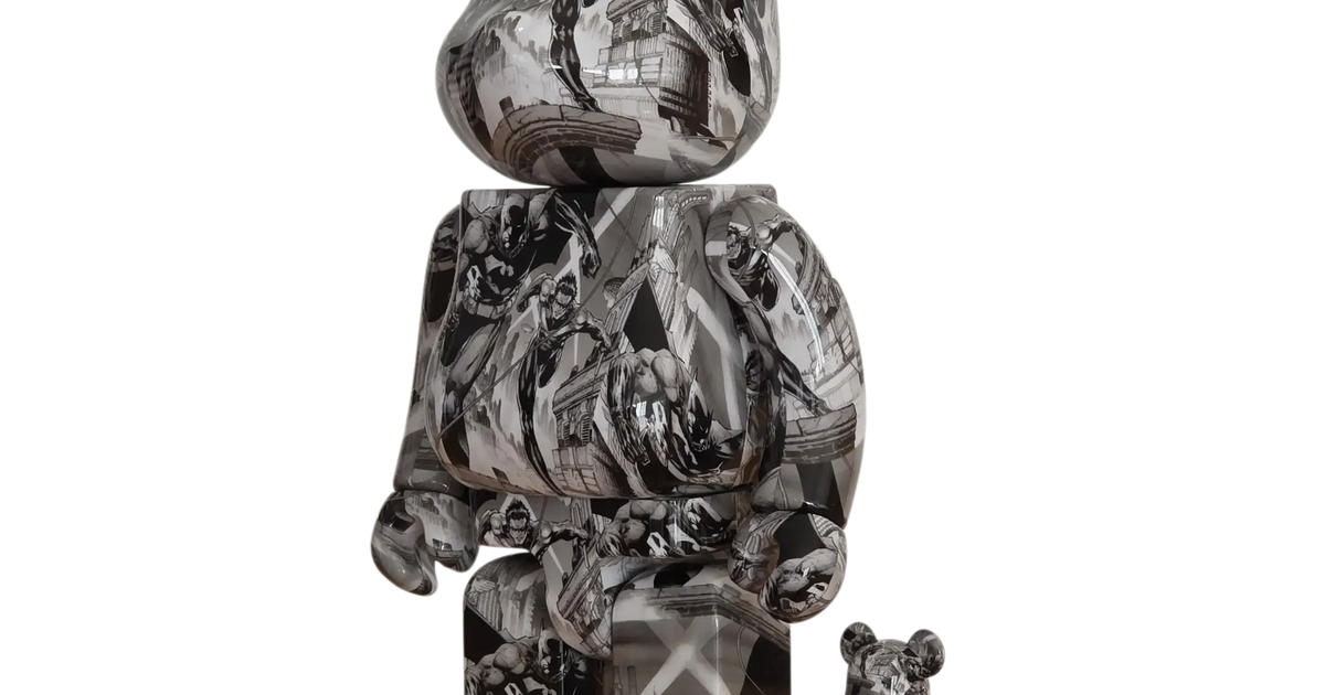 BE@RBRICK BATMAN HUSH (Pencil Art Ver.) BEARBRICK Batman Hush 100