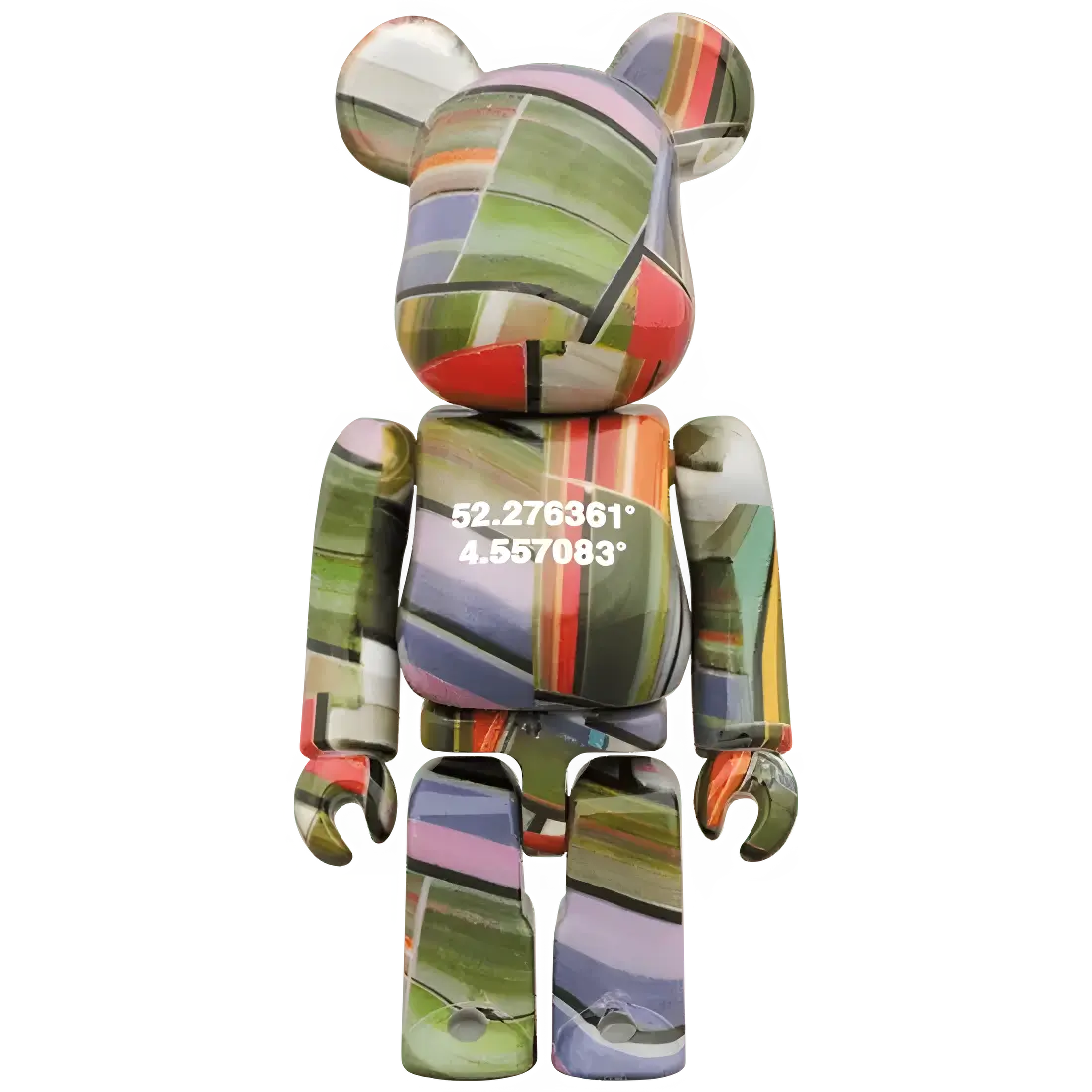 BB Bear イギリスのアーティストベア BE@RBRICK 'Overview: Lisse' - Benjamin Grant Set 100%+400%