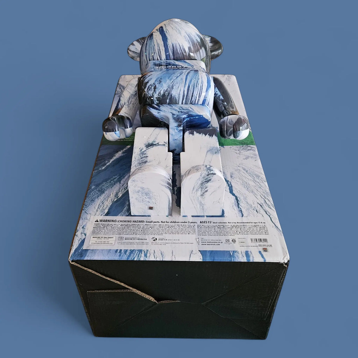 Bearbrick Benjamin Grant "Overview: Mount Fuji" 1000% Echtheitsmerkmale