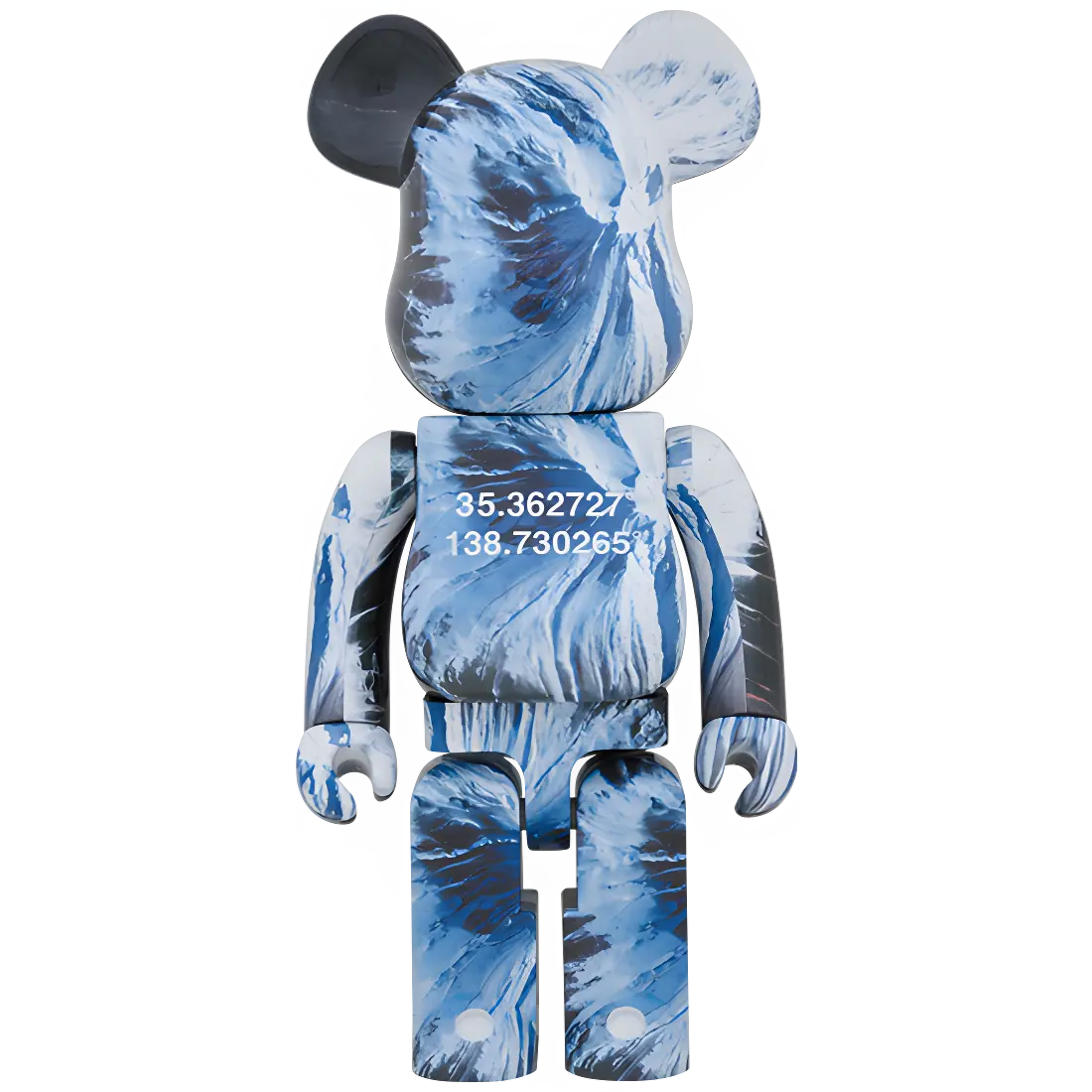 Bearbrick Benjamin Grant "Overview: Mount Fuji" 1000% Herstellerbild 1