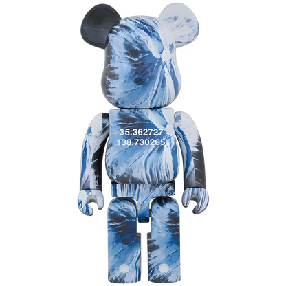 Bearbrick Benjamin Grant "Overview: Mount Fuji" 1000% Herstellerbild 1