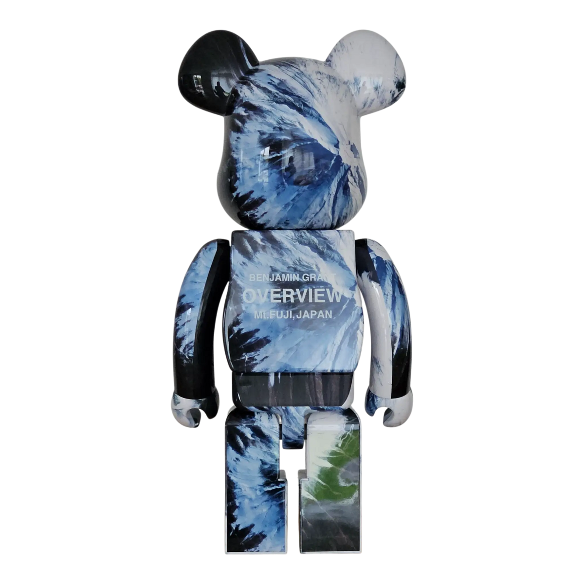 Bearbrick Benjamin Grant "Overview: Mount Fuji" 1000% Rückseite