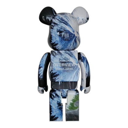 Bearbrick Benjamin Grant "Overview: Mount Fuji" 1000% Rückseite