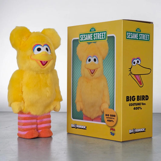 Bearbrick Big Bird Costume Version [Sesame Street] 400% mit Verpackung