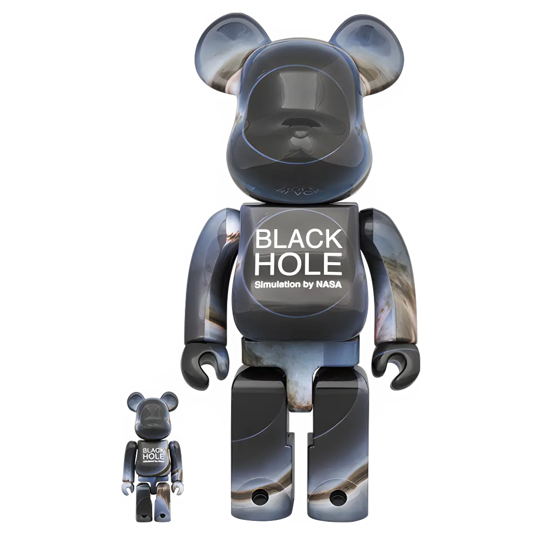 Bearbrick Black Hole Simulation by NASA 100%+400% Herstellerbild 1