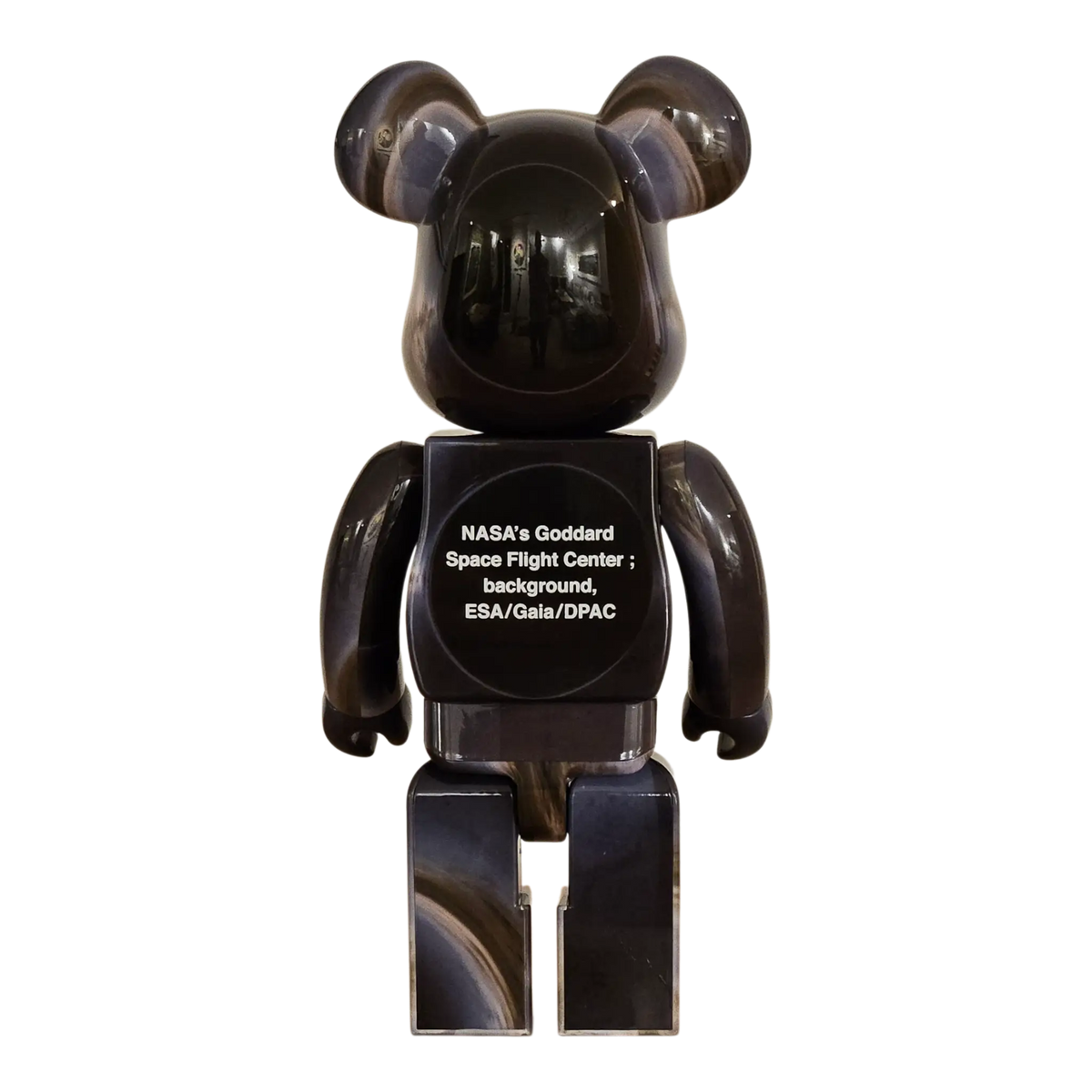 Bearbrick Black Hole Simulation by NASA 100%+400% Rückseite