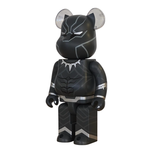 Bearbrick Black Panther 400% schräg