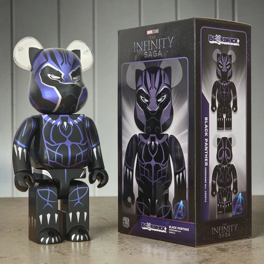 Bearbrick Black Panther Endgame Version [The Infinity Saga] 400% mit Verpackung