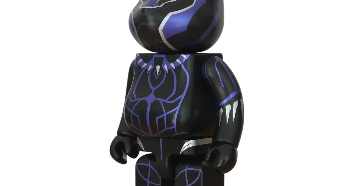 BE@RBRICK BLACK PANTHER 400% インフィニティ・サーガ BE@RBRICK Black Panther Endgame Version [The Infinity Saga] 400%