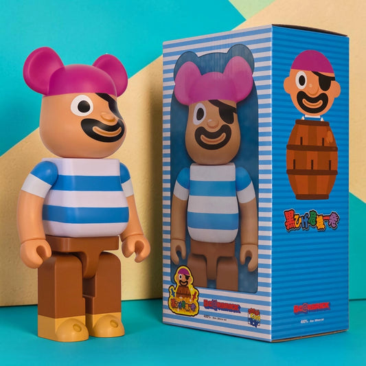 Bearbrick Blackbeard's Treasure 400% mit Verpackung
