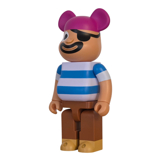 Bearbrick Blackbeard's Treasure 400% schräg