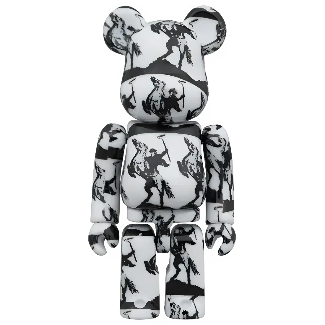 Bearbrick Brandalism "Highwayman" 100%+400% Herstellerbild 2