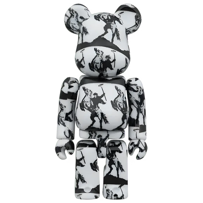 Bearbrick Brandalism "Highwayman" 100%+400% Herstellerbild 2