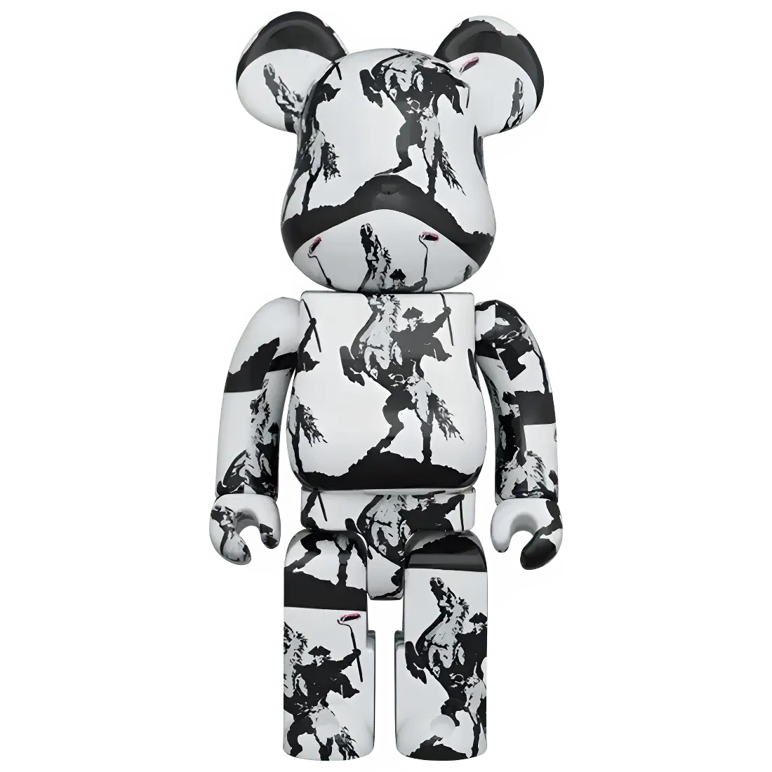 Bearbrick Brandalism "Highwayman" 100%+400% Herstellerbild 3