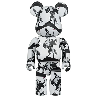Bearbrick Brandalism "Highwayman" 100%+400% Herstellerbild 3