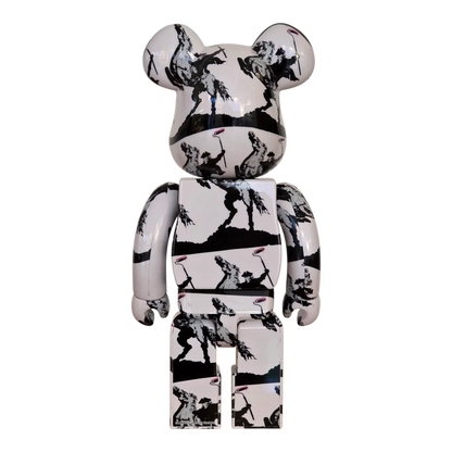 Bearbrick Brandalism "Highwayman" 100%+400% Rückseite