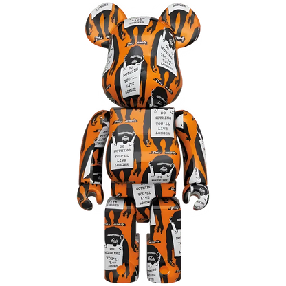Bearbrick Brandalism "Monkey Sign" 100%+400% Herstellerbild 3