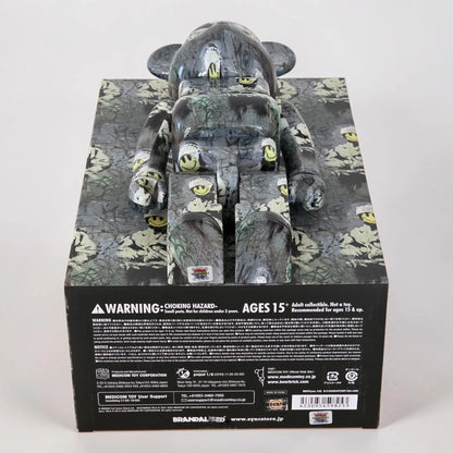 Bearbrick Brandalism "Riot Cop" 100%+400% Echtheitsmerkmale