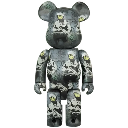 Bearbrick Brandalism "Riot Cop" 100%+400% Herstellerbild 3