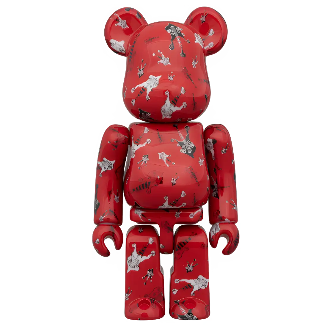 Bearbrick BUCK∞TICK Hisashi Imai Red Version 100%+400% Herstellerbild 2