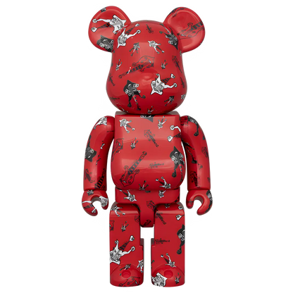 Bearbrick BUCK∞TICK Hisashi Imai Red Version 100%+400% Herstellerbild 3