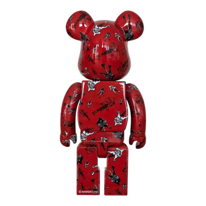 Bearbrick BUCK∞TICK Hisashi Imai Red Version 100%+400% Rückseite