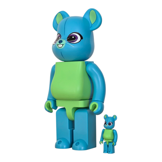 Bearbrick Bunny [Toy Story] 100%+400% schräg