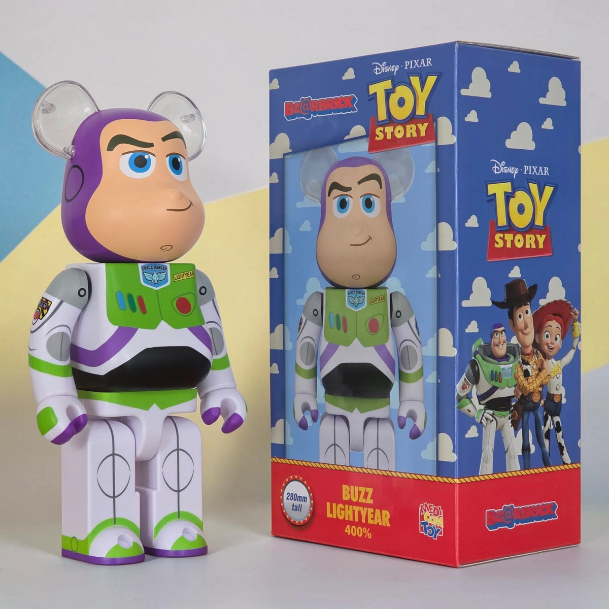Bearbrick Buzz Lightyear [Toy Story] 400% mit Verpackung