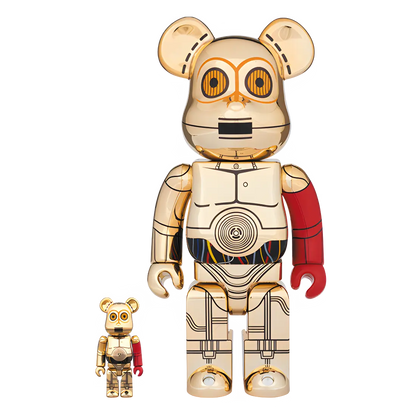 Bearbrick C-3PO [Star Wars: The Force Awakens Version] 100%+400% Herstellerbild 1