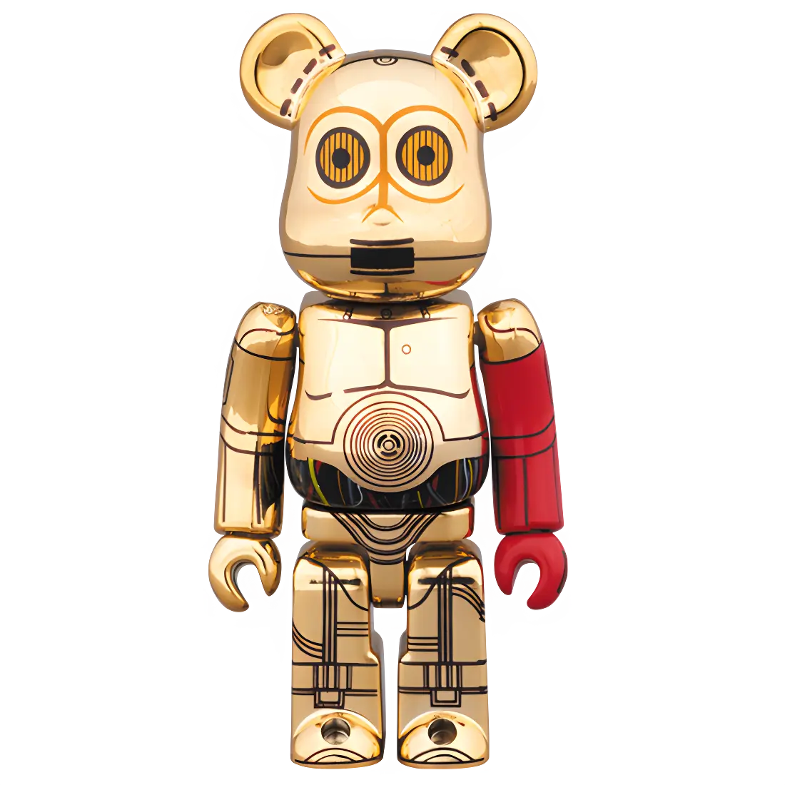 Bearbrick C-3PO [Star Wars: The Force Awakens Version] 100%+400% Herstellerbild 2