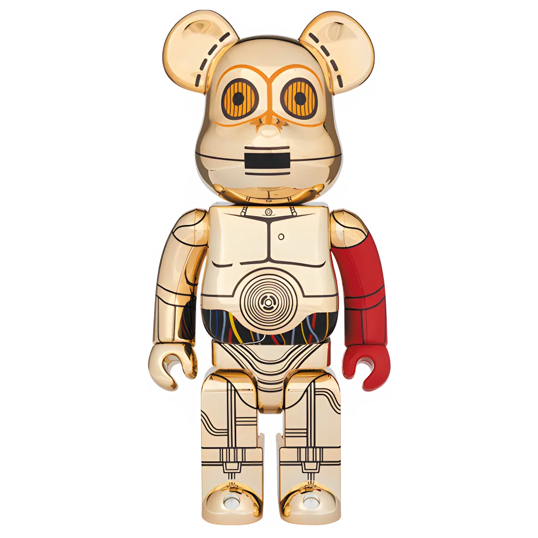 Bearbrick C-3PO [Star Wars: The Force Awakens Version] 100%+400% Herstellerbild 3