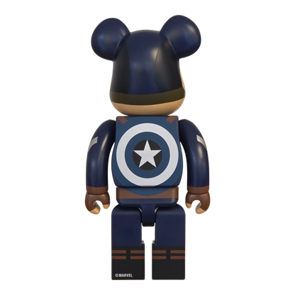 Bearbrick Captain America Winter Soldier Version [The Infinity Saga] 400% Rückseite