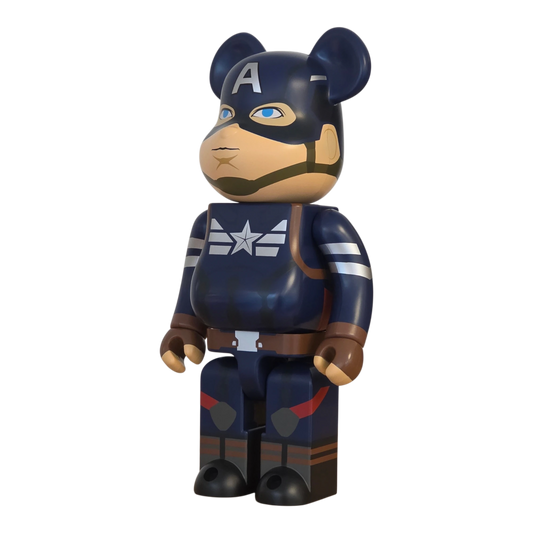 Bearbrick Captain America Winter Soldier Version [The Infinity Saga] 400% schräg