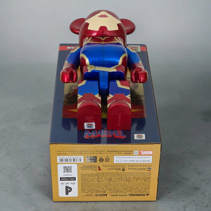 Bearbrick Captain Marvel [MARVEL] 400% Echtheitsmerkmale