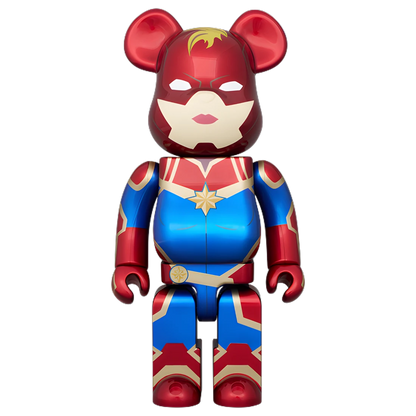 Bearbrick Captain Marvel [MARVEL] 400% Herstellerbild 1