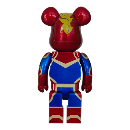 Bearbrick Captain Marvel [MARVEL] 400% Rückseite