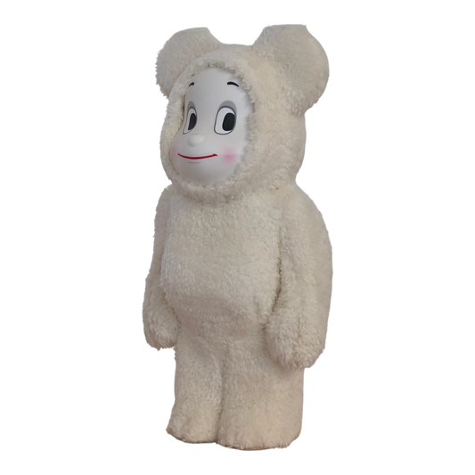 Bearbrick Casper the Friendly Ghost Costume Version 400% schräg