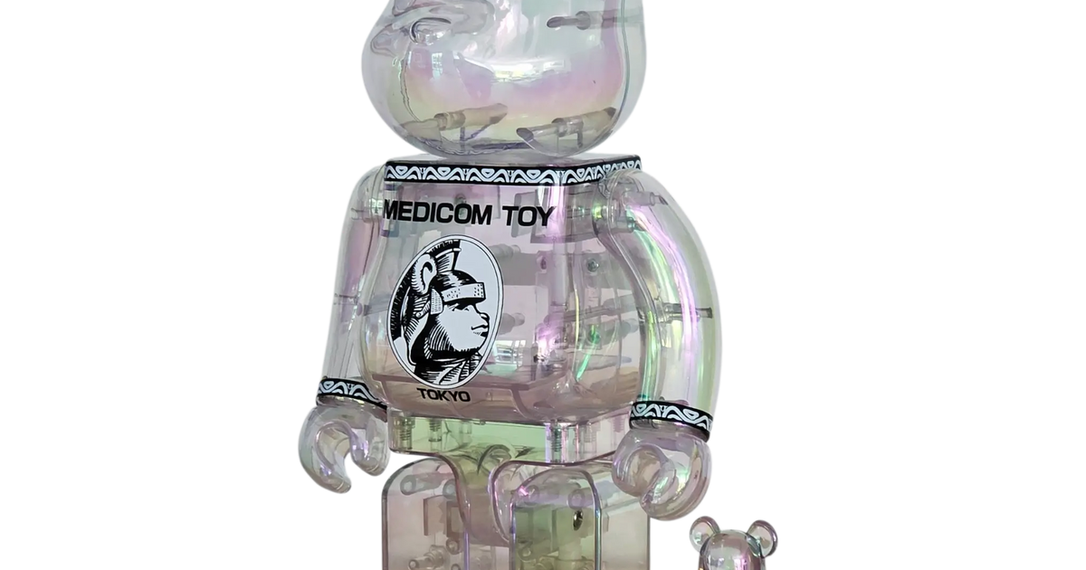 BE@RBRICK Centurion Clear Chrome Version 100%+400%